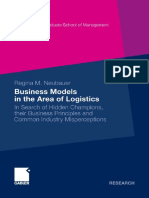 [Schriftenreihe der HHL – Leipzig Graduate School of Management] Regina Neubauer - Business Models in the Area of Logistics_ In Search of Hidden Champions, their Business Principles and Common Industrymisperception