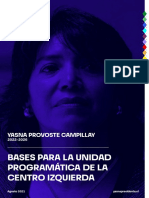 Programa Yasna Provoste Campillay