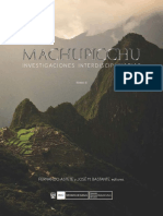 Machupicchu Investigaciones Interdisciplinarias Tomo II