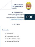 3 - IE524 (Introducción A La Formulación y Evaluación de Proyectos de Inversión)