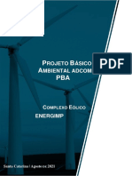 PBA para manutenção e reparos em pás eólicas