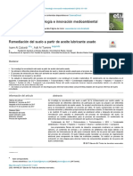 Extracción Por Solventes Oil Contaminated Soil - En.es