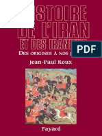 Jean-Paul Roux - Histoire de l’Iran Et Des Iraniens _ Des Origines à Nos Jours-Fayard (2013)