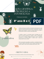 Pesquisa Científica Introdução A Entomologia PD