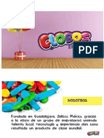 Catalogo de Globos El Mexicano 2021