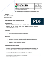 INFORME - Elaboración de Néctar de Maracuyá