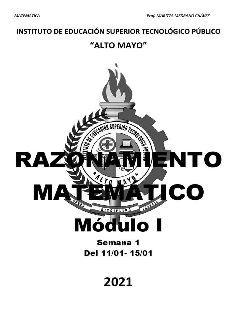 Razonamiento Mat1 | PDF