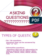 TYPES OF QUESTIONS