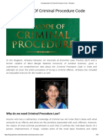 Fundamentals of Criminal Procedure Code - Ipleaders