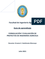 Guia de Aprendizaje Formulación y Evaluación de Proyectos 2021-1