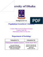 Population Growth & Urbanism