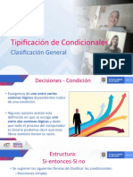 Tipificación de Condicionales