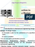 Machine Design Project Lecture