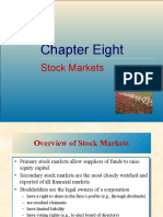 Chapter Eight: Stock Markets