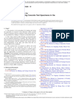 C192C192M.25738 Making and Curing Concrete Test Specimens in The