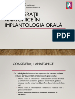 Terapie Implanto-Protetica Curs 2 - Consideratii Anatomice