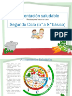 Guía de Recetas y Alimentación Saludable Segundo Ciclo