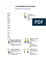 Senaman Kalistenik Dan Regangan