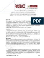 Texto 9 Quem São Os Alunos Das Licenciaturas