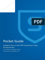Pocket Guide: Establish Site-to-Site VPN Connection Using Preshared Key