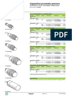 Capacitive Proximity Sensors: References