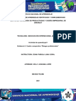 Evidencia 3 Cuadro Comparativo Riesgos Profesionales