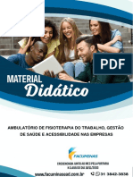 Ambulatório de Fisioterapia Do Trabalho Gestão de Saúde e Acessibilidade Nas Empresas