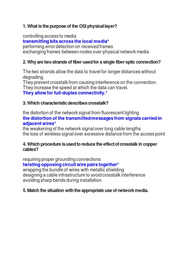 Network Media and Data Transmission | PDF | Network Topology | Computer ...