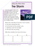 Main Idea Storm