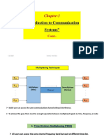 "Introduction To Communication Systems": Chapter-1