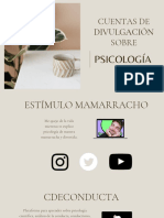 Cuentas de Divulgación de Psicología Científica