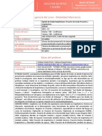 Opción de Grado Arquitectura. Proyecto Final Estudios