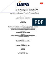 Tema 5. - Analisis de Sentencia en Su Valoracion de Pruebas