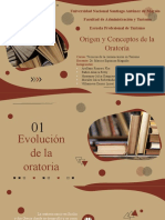 Origen y Conceptos de La Oratoria