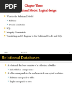 Chapter 3 Relational Database - Logical Design