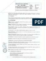 Identificacion de Peligros Evaluacion de Riesgos y Medidas de Control IPERC V 05 2015