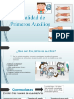 Especialidad de Primeros Auxilios