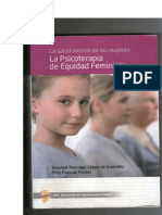 La Psicoterapia de Equidad Feminista