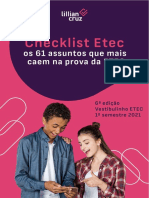 Checklist Etec 2021