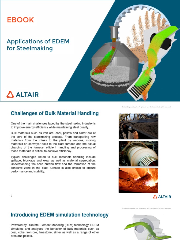Ebook: Applications of EDEM For Steelmaking | PDF | Steelmaking ...