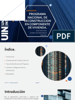 Presentación Programa Nacional Reconstruccion Vivienda)