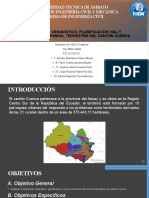 Análisis del desarrollo urbanístico, planificación vial y ubicación del terminal terrestre en Cuenca