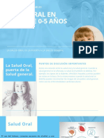 Salud Oral en Niños de 0-5 Años