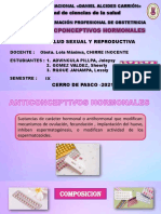 Anticonceptivos Hormonales (Grupo 2)