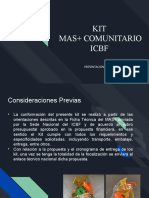 Kit Mas+ Comunitario Icbf