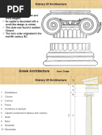 04 Greek Architecture-Ionic, Corinthian Order