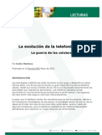 La Evolucion de La Telefonia Movil