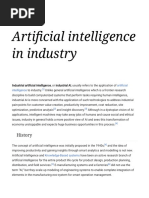 Artificial Intelligence in Industry - Wikipedia