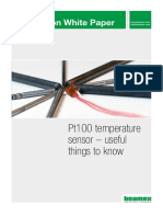 Beamex White Paper - Pt100 Temperature Sensor ENG