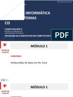 Análisis de datos con Excel